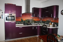 Ошхона бо мебели burgundy акс