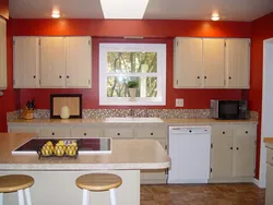 How to paint a kitchen in a house photo