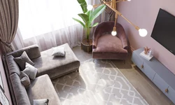 Dusty Rose Color Combination In The Bedroom Interior