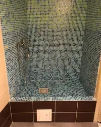 Do-it-yourself shower in the apartment photo