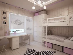 Photo bedroom for two girls