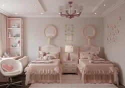 Photo bedroom for two girls