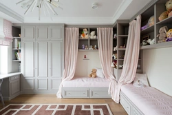 Photo bedroom for two girls