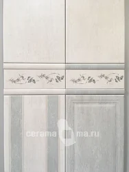 Керама марацы кантры шык фота ў інтэр'еры ваннай