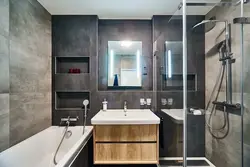 Bathroom design in a panel house