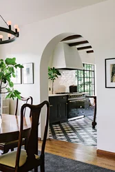 Arches in the kitchen all photos
