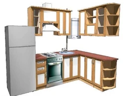 Интерьер маленькой кухни 5 кв м с газовой колонкой
