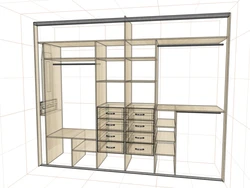 Living room cabinet design project