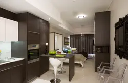 Kitchen 20 sq m design light