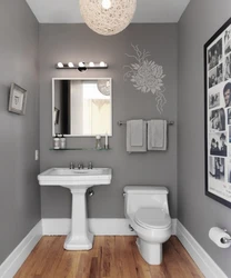 DIY Bathroom Painting In A Modern Style Photo Design