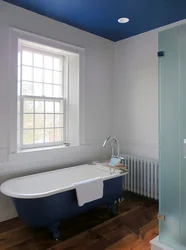 DIY bathroom painting in a modern style photo design