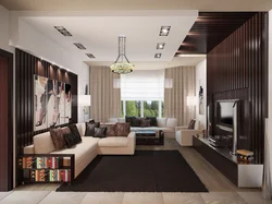 Designer Living Room In Modern Style Photo