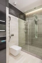 Modern Bathrooms With Shower Design Photo