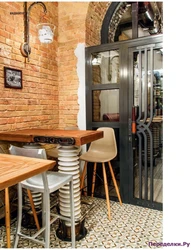 Kitchen interior cafe