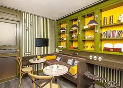 Kitchen interior cafe
