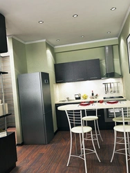 Kitchen renovation of a panel house photo