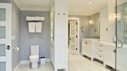 Bathroom Room Partition Design Photo