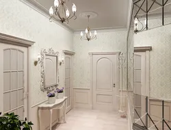 Hallway interior in Provence style photo