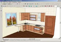 How to create a kitchen design project yourself program