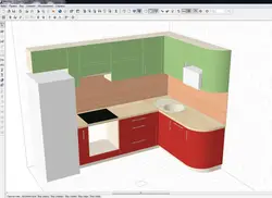 How to create a kitchen design project yourself program