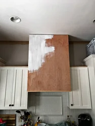 Hide the hood in the kitchen photo