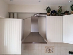 Hide the hood in the kitchen photo