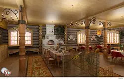 Фото интерьера кухни русский стиль