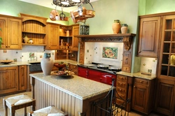 Photo Of Kitchen Interior Russian Style