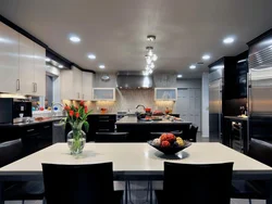 Modern Black Kitchen Design