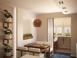 Connecting balcony and kitchen design