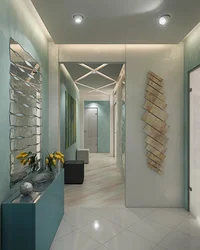 Kvadrat koridorda təmir fotoşəkili