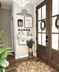 Apartment hallway decor photo