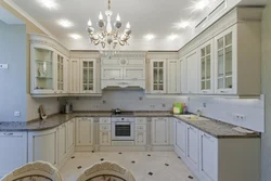 Corner kitchen classic design photo