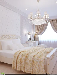 Classic bedroom interior wallpaper