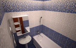 Bath design selection of tiles