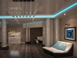 Soaring Ceiling In The Living Room Photo