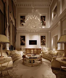 Living room interior design finishing options