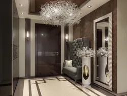Modern stylish hallway interior