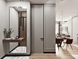 Modern stylish hallway interior