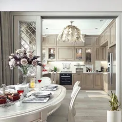 Neoclassical Style In The Kitchen Interior