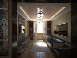 Interior of a room in a three-room apartment