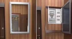 Як схаваць электрашчыток у пярэднім пакоі ідэі дызайну