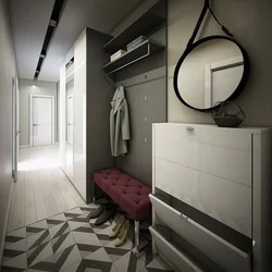 Very narrow hallway photo