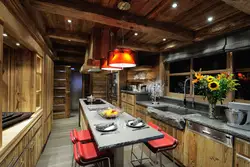 Kitchen Chalet Photo In The Style Of A Country House