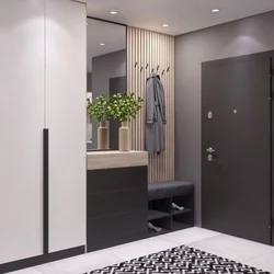 Simple hallway interiors