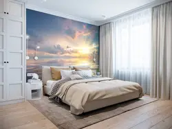 Photo wallpaper for the bedroom real photos