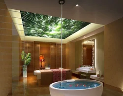 Bathroom ceiling design