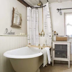 Country style bath design
