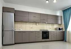 Kitchen 4 Meters Long Design With Window