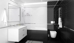 Photos of bathrooms only in white tone